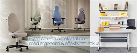 Bygg smarta arbetsstationer med ergonomi & effektivitet i fokus